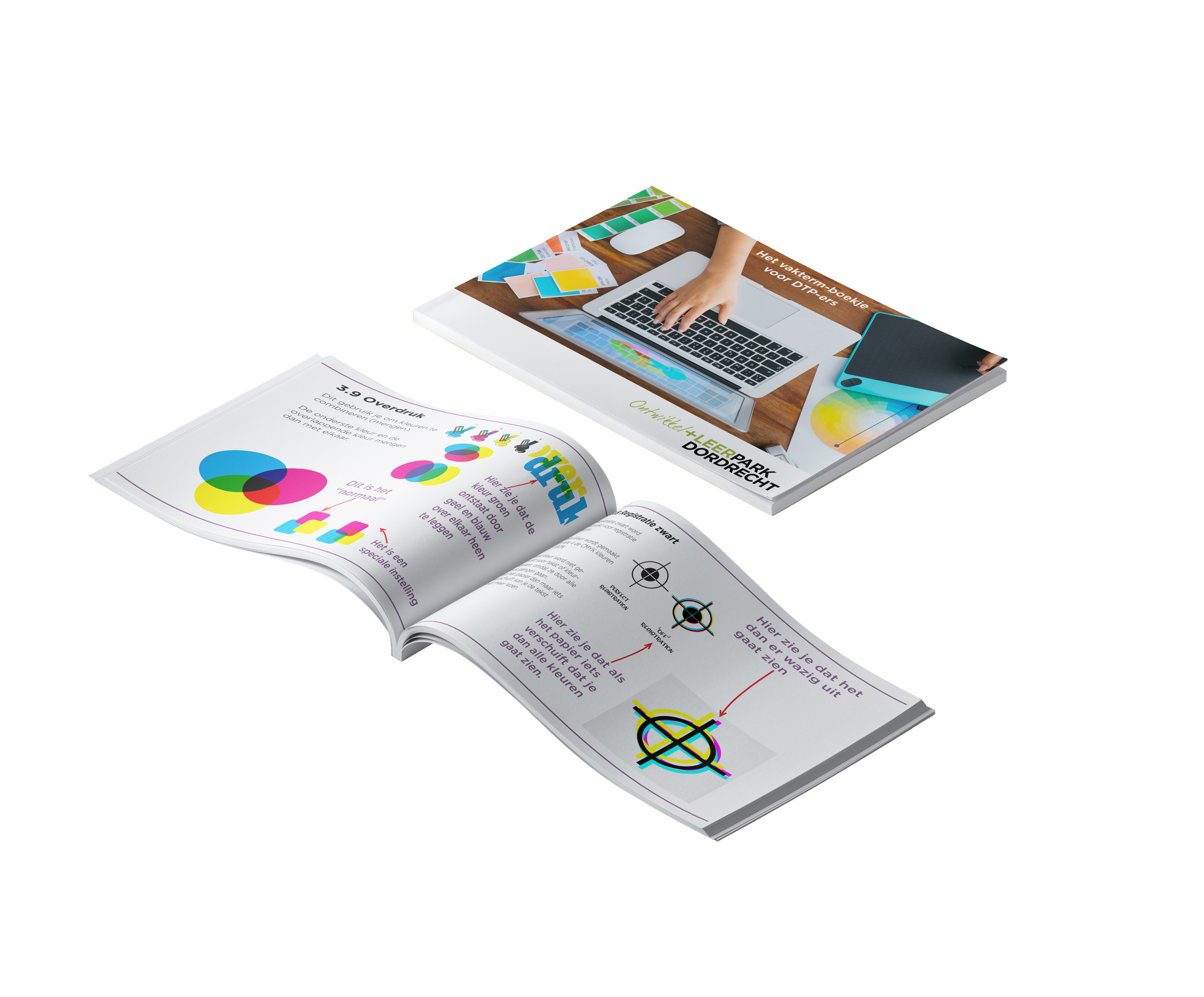 Mock up vakterm boekje